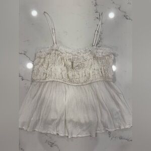 Promesa Lace Detail Tank Top - Size M